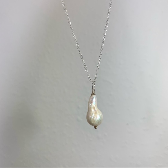 Genuine Baroque Pearl Necklace - Picture 8 of 8
